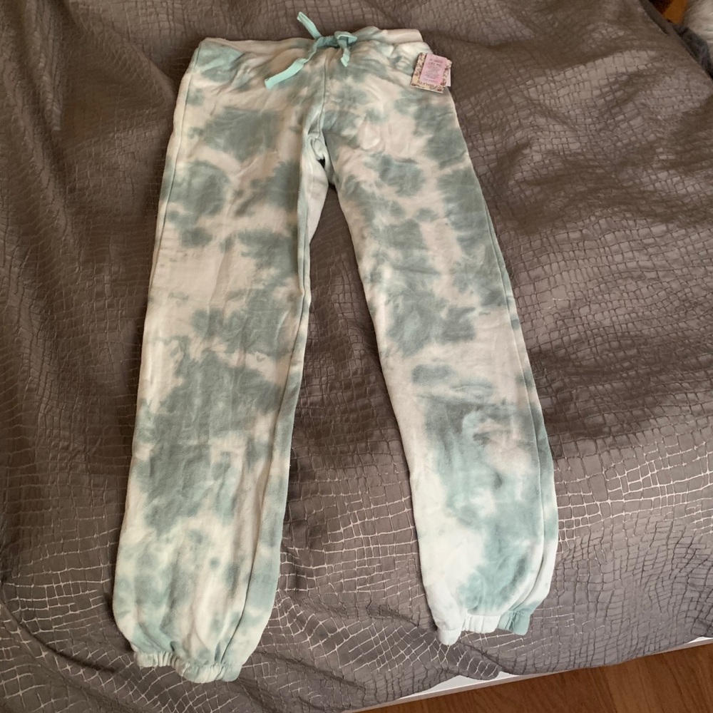 Pink republic tie dye sweatpants
